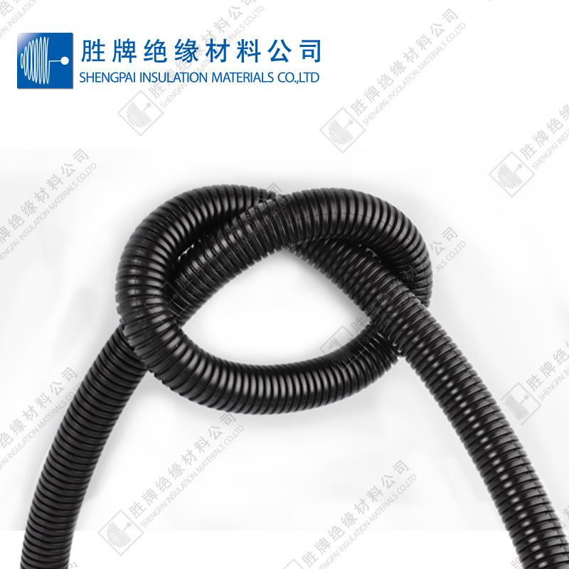 胜牌塑料波纹管PA尼龙PP阻燃绝缘电缆线术护套管穿线波纹管PA6