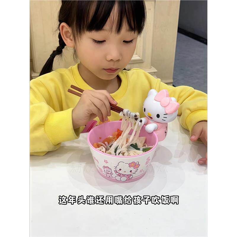 吹饭小风扇夏天宝宝吹饭凉饭神器可挂杯口碗口可爱卡通降温玩具扇