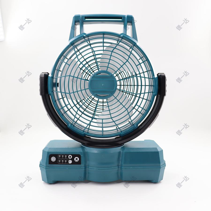夏季吹风机三挡位调速定时外贸工业级锂电风扇强劲风力交直流两用