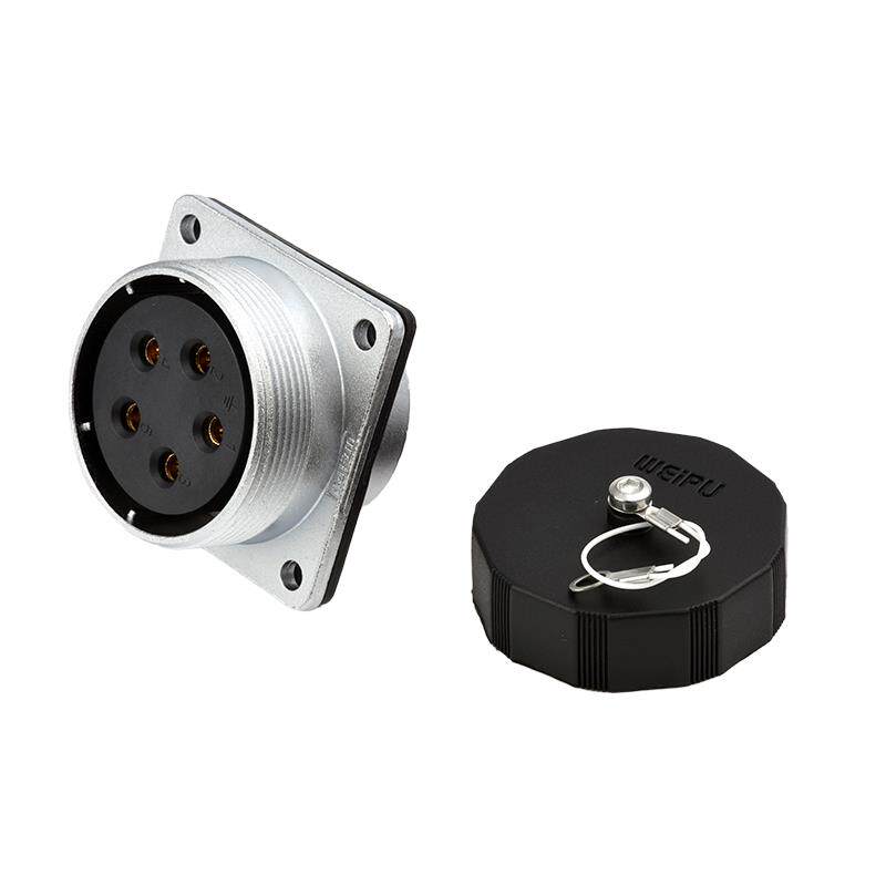 威浦WEIPU电机接头 航空插头 WS40 5芯9芯15芯 26芯 31芯52芯母座