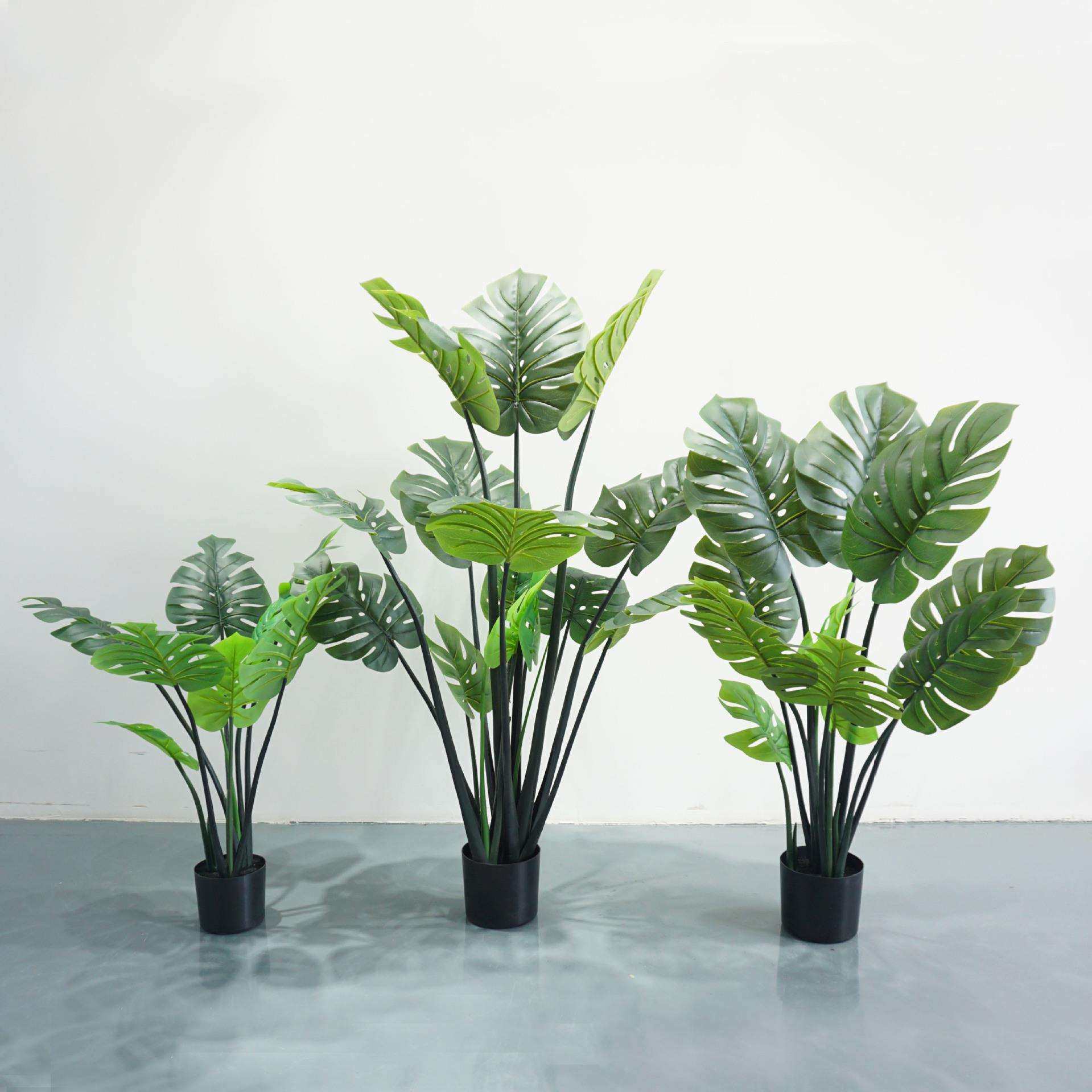 仿真龟背叶北欧风简约假绿植盆景盆栽室内造景大型落地植物搭配,纺织面料/辅料/配套,纺织机械配件,淘宝优惠券,粉丝福利购,淘宝优惠卷