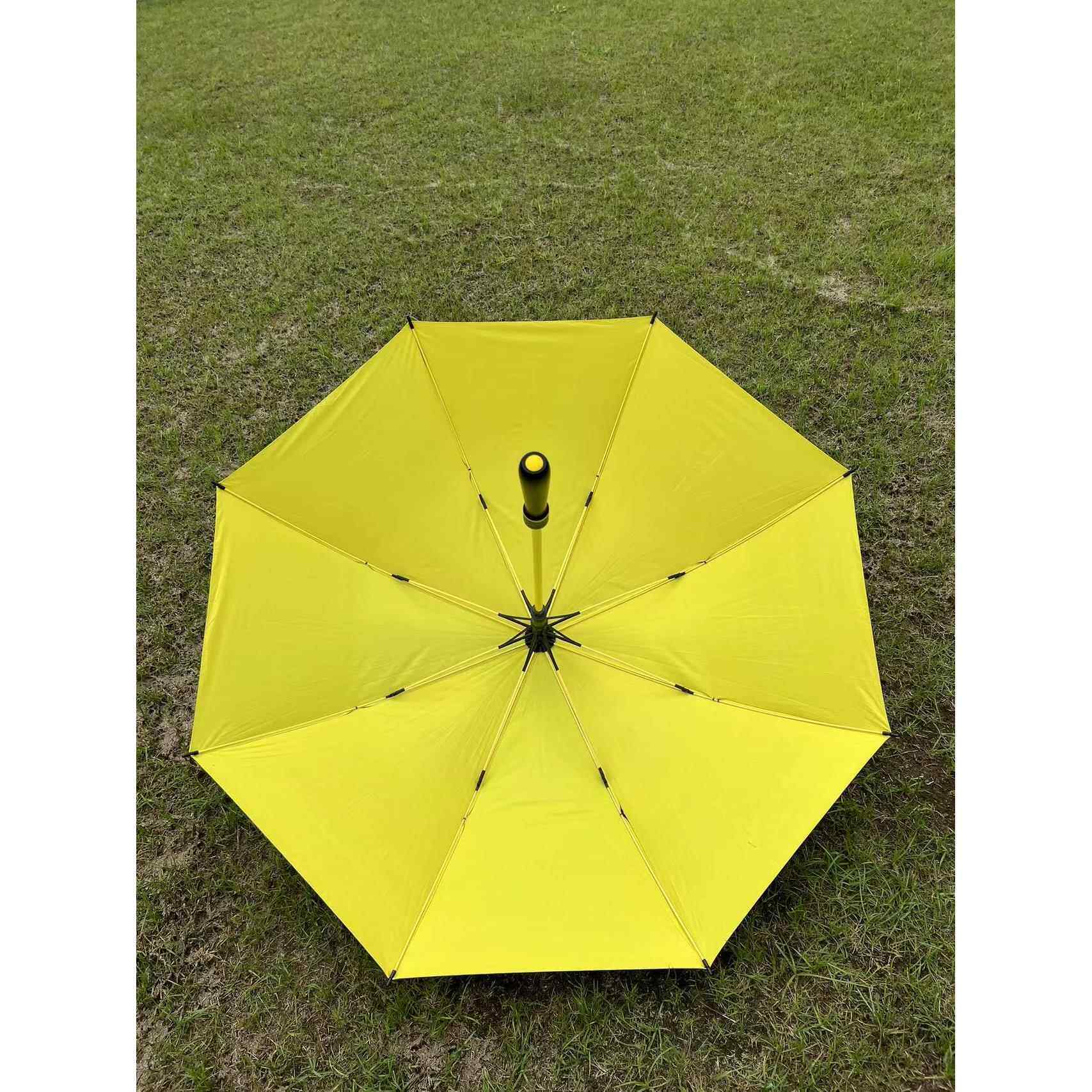 高档超大伞面高尔夫号伞 防水套全维纤长柄伞 大雨伞礼品晴广告直