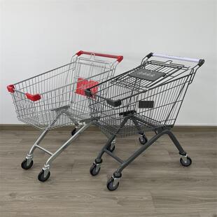 厂家式 007便利店物业仓库理货买菜 超欧市车购推物车手推车商场CY