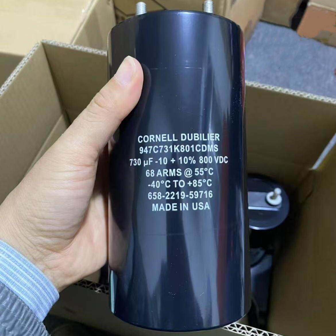 25年新款大电容 947C731K801CDMS 800V730UF 直流电容