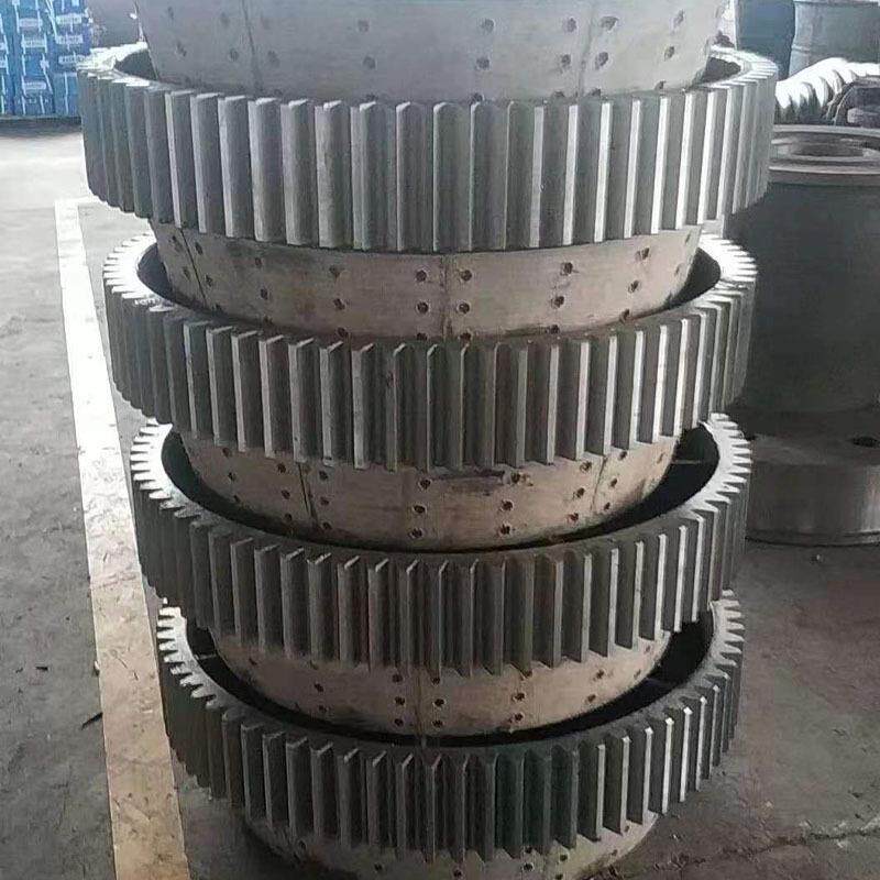 卷扬机大齿轮铸钢小齿轮18齿21齿24齿批量生产冲孔桩机配套