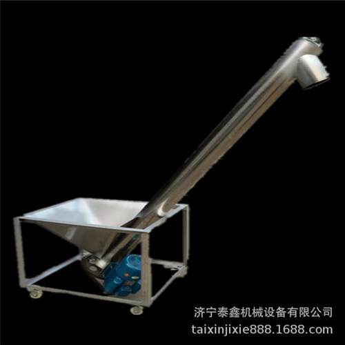 TX-219型螺旋输送机干粉颗粒上料机化肥用不锈钢螺旋提升机