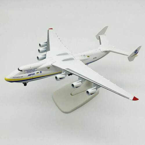 20cm An225大型运输机模型安东诺夫合金固体乌克兰彩绘飞机模型装