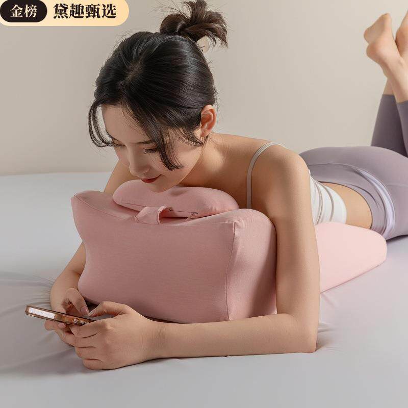 记忆棉床上沙发趴趴枕床头靠垫护腰枕护颈枕多功能趴趴枕追剧神器
