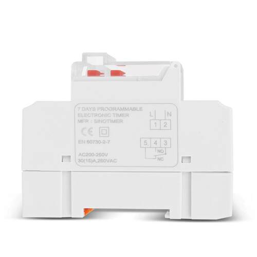 TM919B 定时器开关时间控制器自动循环定时开关输出 内置电池 30A