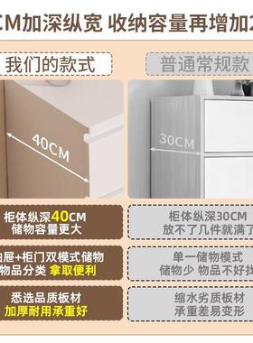 奶DG0045风柜五斗柜用抽屉柜子客斗家厅靠墙落地储物柜网红卧室油