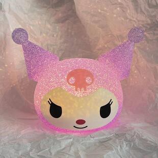 Kuromi Ornament Miniso Kitty Night Light Figure Stitch Anime