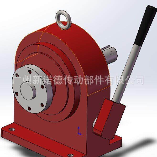 XND-SDL-48(480Nm)机械式手动离合器/SDL-48手动机械高速离合器