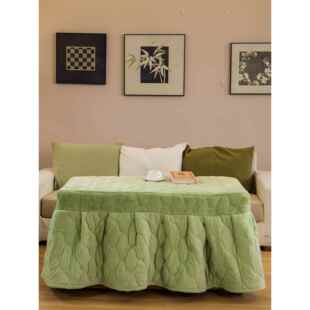 长方形烤火罩烤火桌子罩套茶几电炉罩火炉桌罩家用冬季炉火罩新款