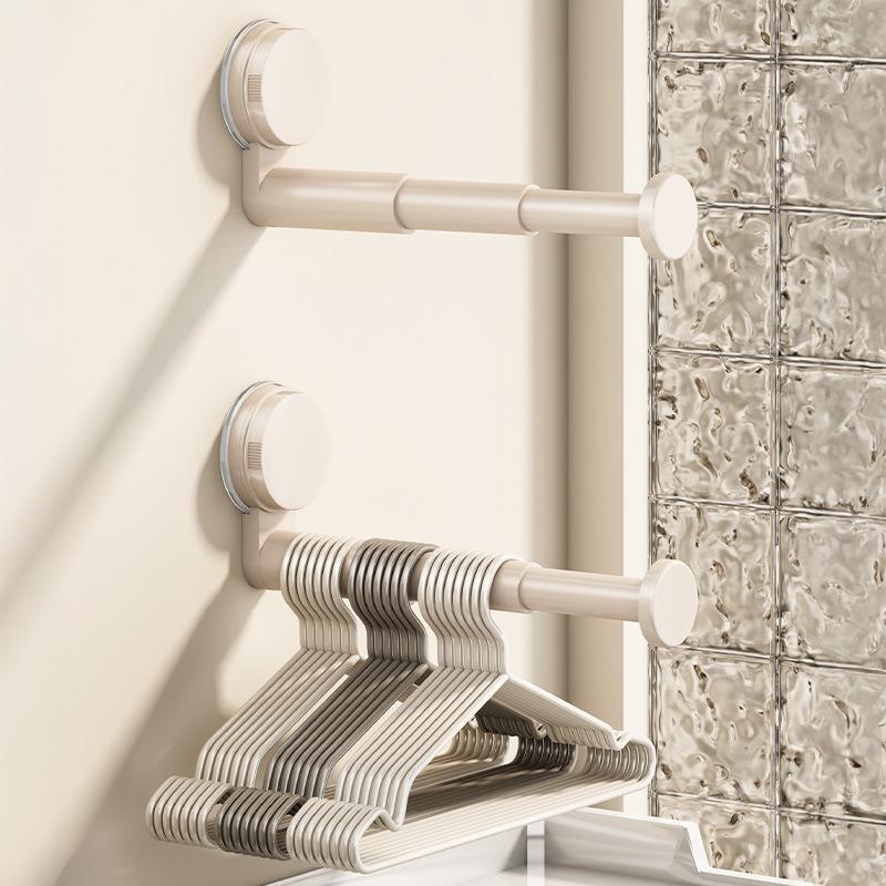 阳台吸盘衣架收纳书桌收纳置物架