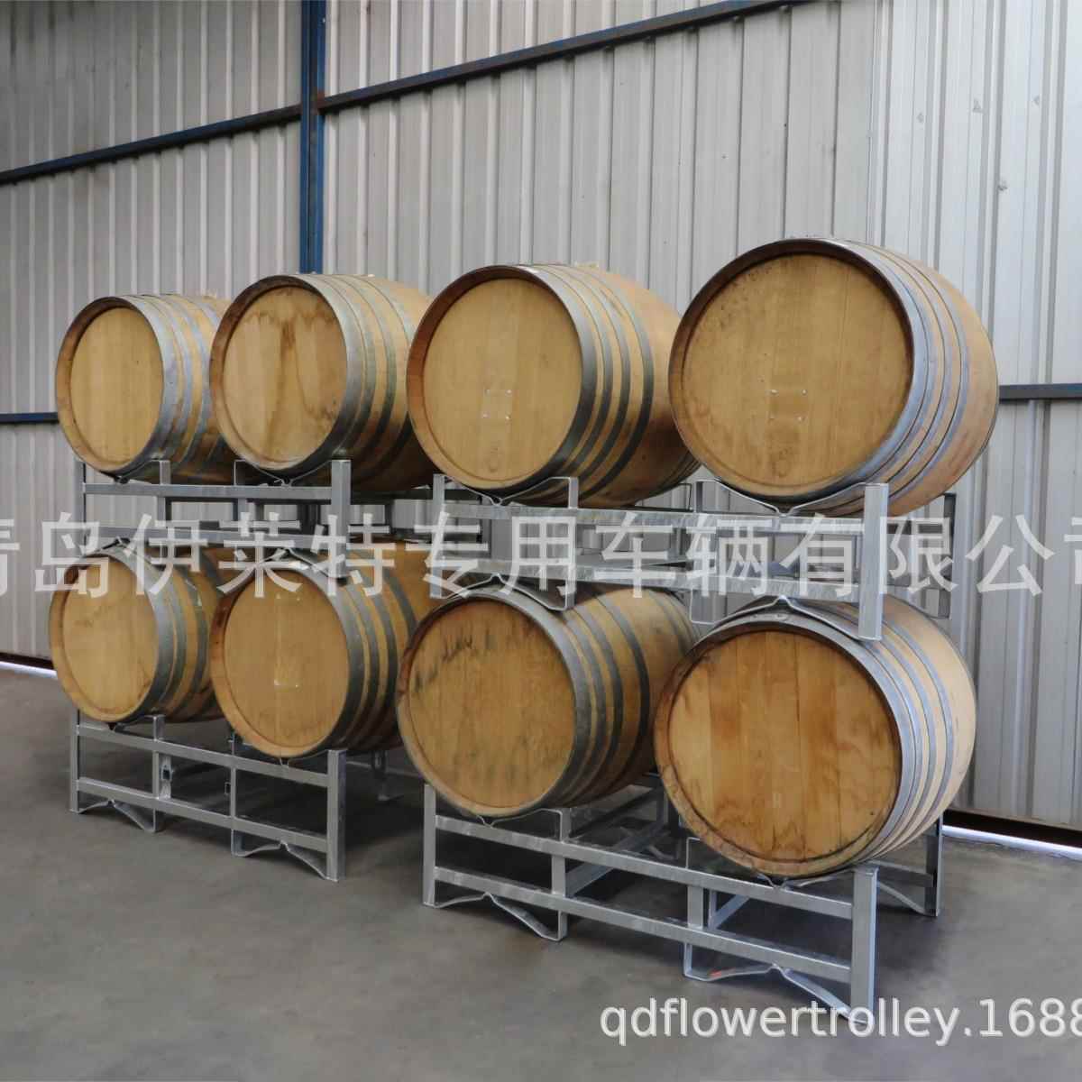 厂家直销 酒桶架 ，油桶架，可堆垛多层酒桶放置架， 节省空间