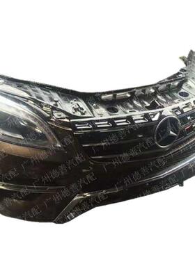适用奔驰166ML350前嘴头嘴保险杠大灯水箱电子扇等汽车配件
