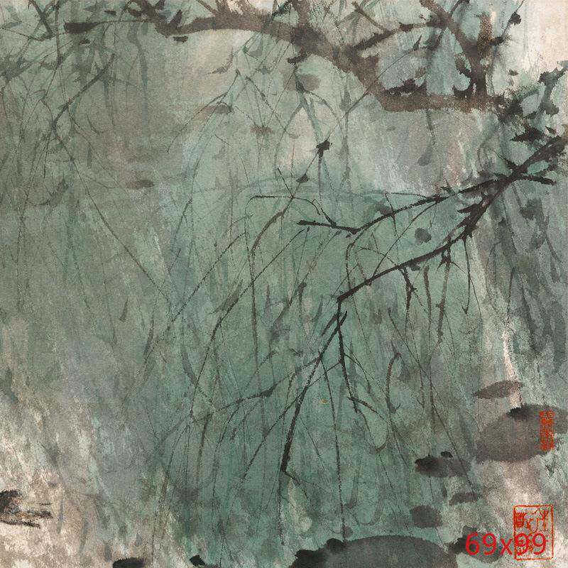 字画卷轴装裱复制书品书房客厅装饰画芯傅抱石字画艺术微喷