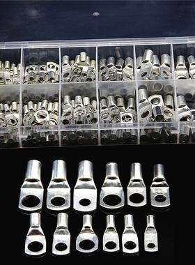 SC窥口铜端子170PCS盒装圈状裸压接端头直销