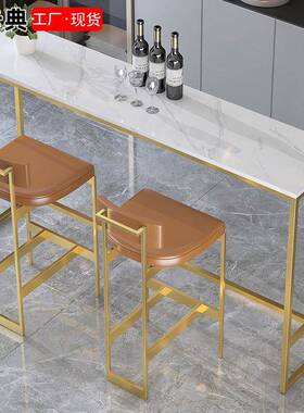 北欧现代金属吧椅锈343咖啡酒吧前台椅子不V钢吧台椅KT高厅脚酒吧