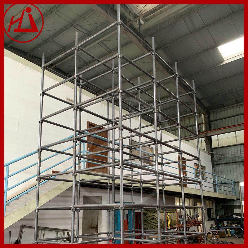 套扣式脚手架建筑钢管套扣脚手架工程塔架平台工地快装架子