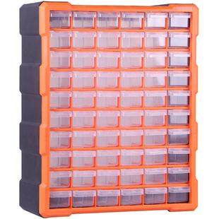 桌面饰品收纳盒螺丝零件物料工具盒抽屉式配件柜可挂墙电子元件盒