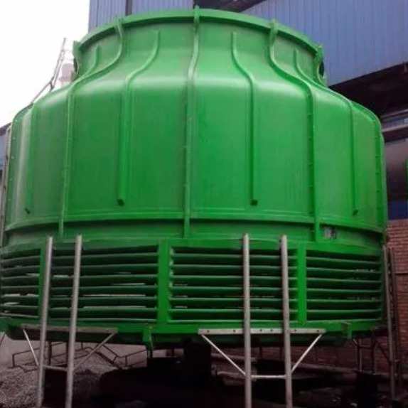 河北10-1000吨工业玻璃钢圆形冷却塔加厚冷水塔现货河北直发L3