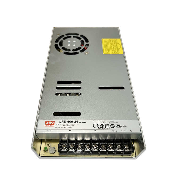台湾明纬LRS-600-24 600W 24V 25A 薄型开关电源替换SE系列24V