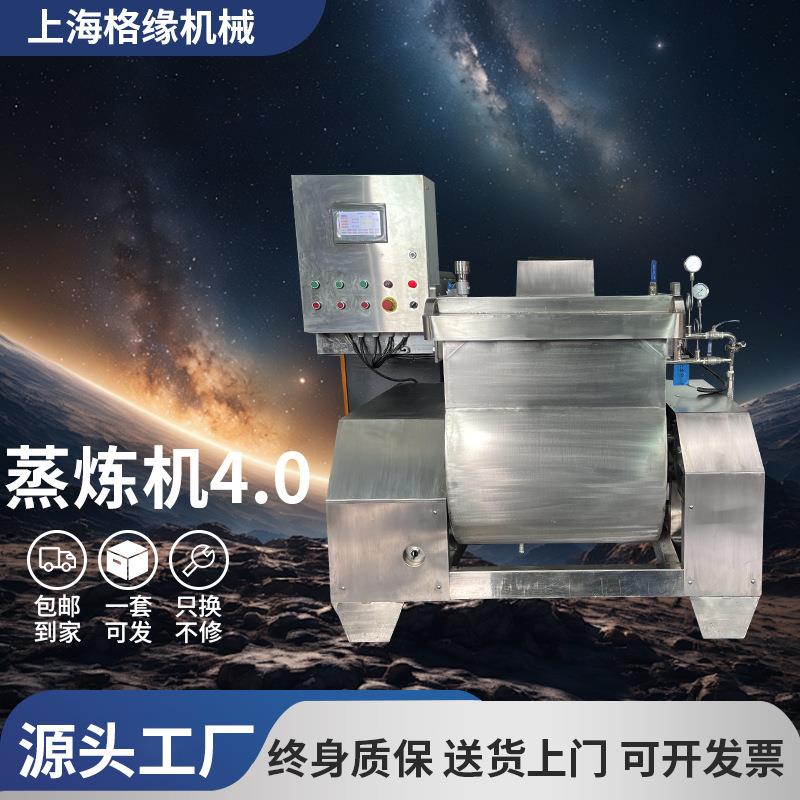 厂家蒸炼机青团设备不锈钢300升蒸炼机蒸炼机麻薯包馅机机械
