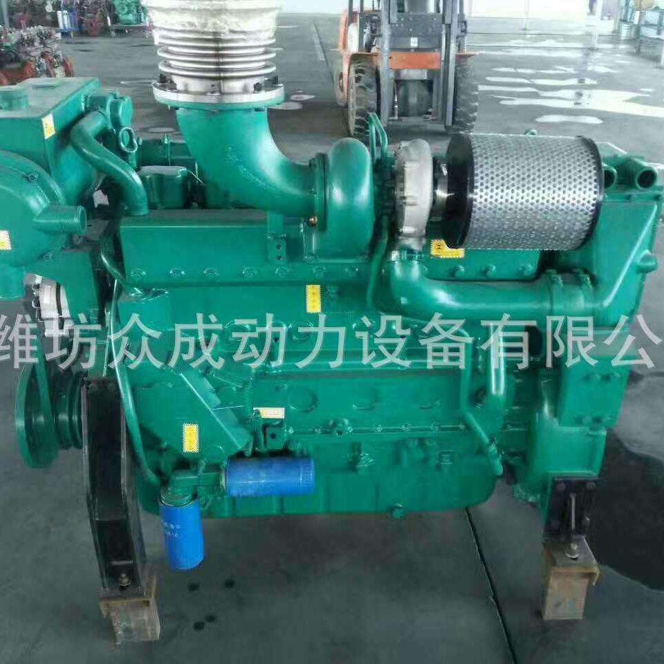 潍坊2100转船用柴油发动机400马力斯太尔系列618船用发动机