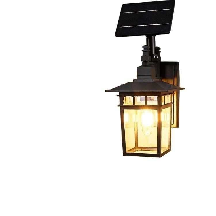 花园围墙太阳能外墙室外阳台欧式户外大庭院口门中式壁灯别墅灯灯