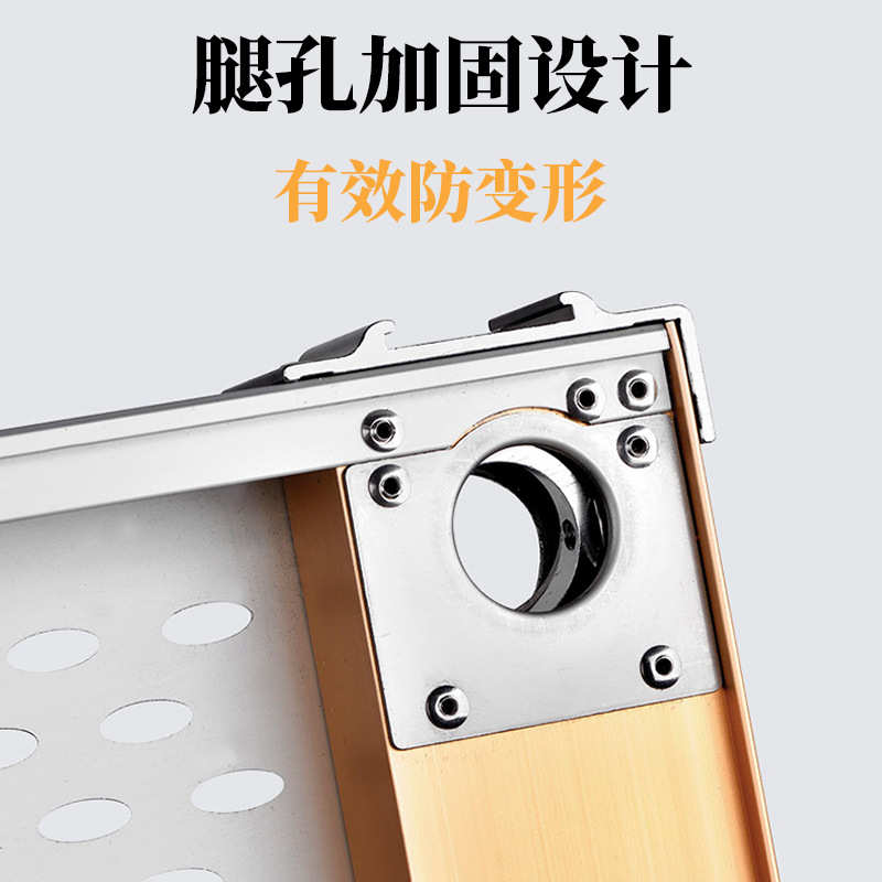 一帆镂空钓台擎天柱多功能加粗加厚轻型升降可折叠铝合金深水钓箱