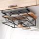 锅盖架免打孔壁挂式 304不锈钢多功能大锅锅盖架柜下砧板架收纳层