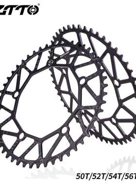 ztto自行车折叠车正负齿50t52t54t56t58t130BCD牙盘单盘片