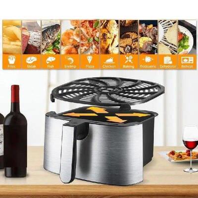 7QT Metal Liners Nonstick Air Fryers Cooking Mats