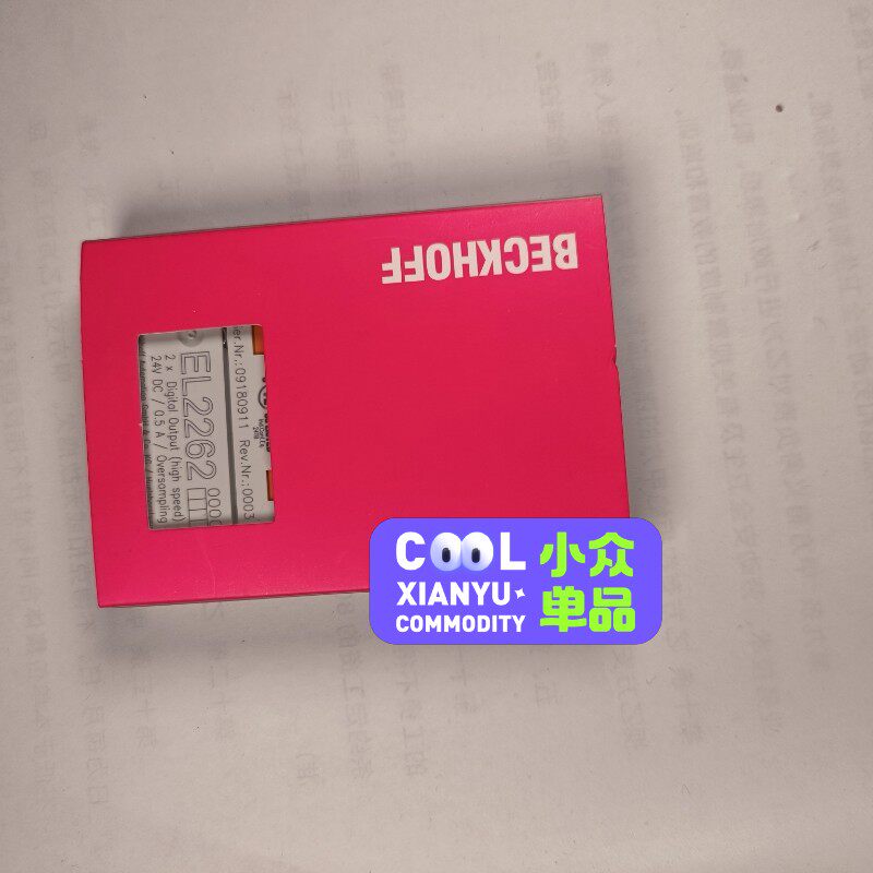 倍福，EL2262，全新