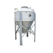 养殖料塔猪场自动喂料设备料线饲料料塔20吨30吨镀锌饲料料塔厂家