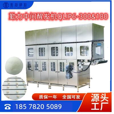 秦励精机大型商用烘焙设备全自动面团中间醒发机生产线