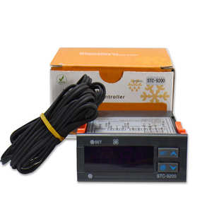 温度控制器 STC-9200 制冷化霜风机双传感线 冷库柜适用可调