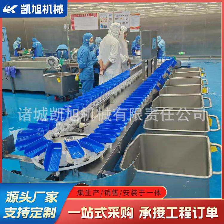 全自动分选生产线 青虾智能称重分选机 大闸蟹重量检测公母分拣机