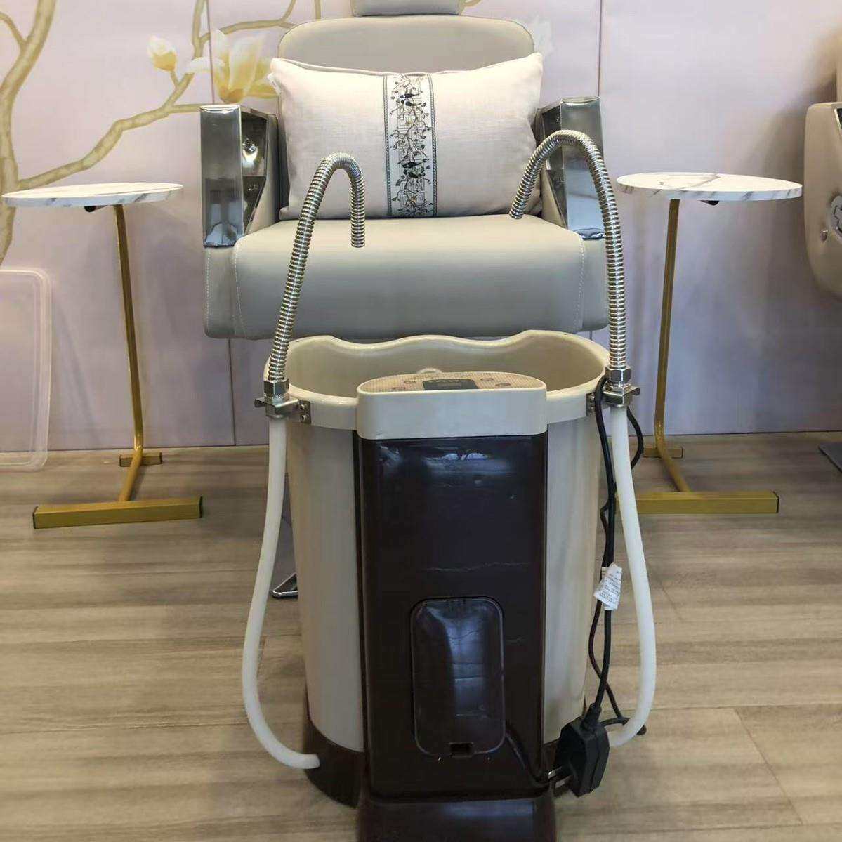 港德 脚动足浴盆深桶泡脚桶中老年足浴器按摩洗脚盆RD-657C定/制