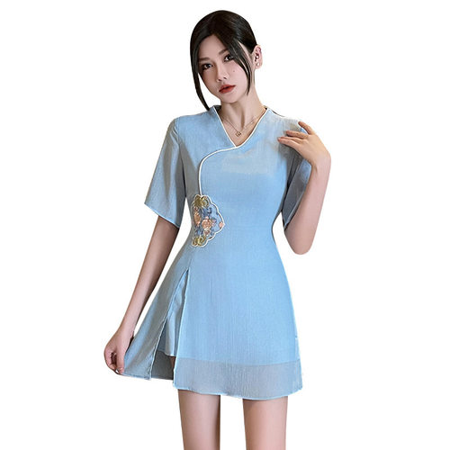 SPA美容师工作服酒店工作制服