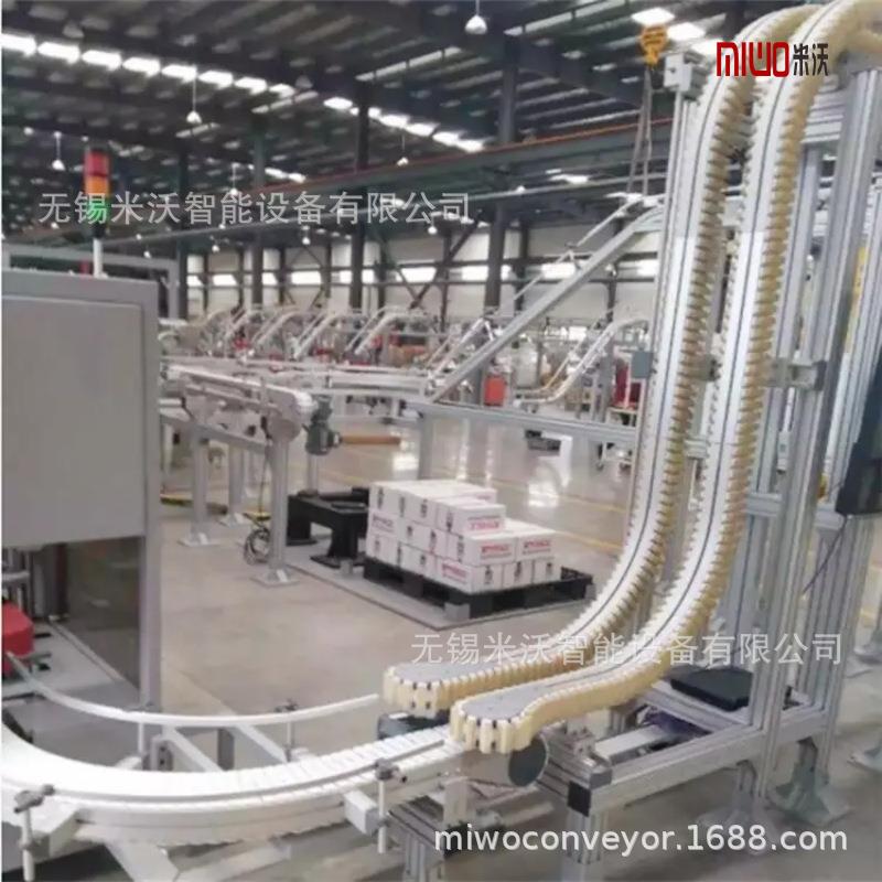 烟草夹持输送线 瓶罐空桶空纸箱正返升降 水桶夹持跨楼层输送