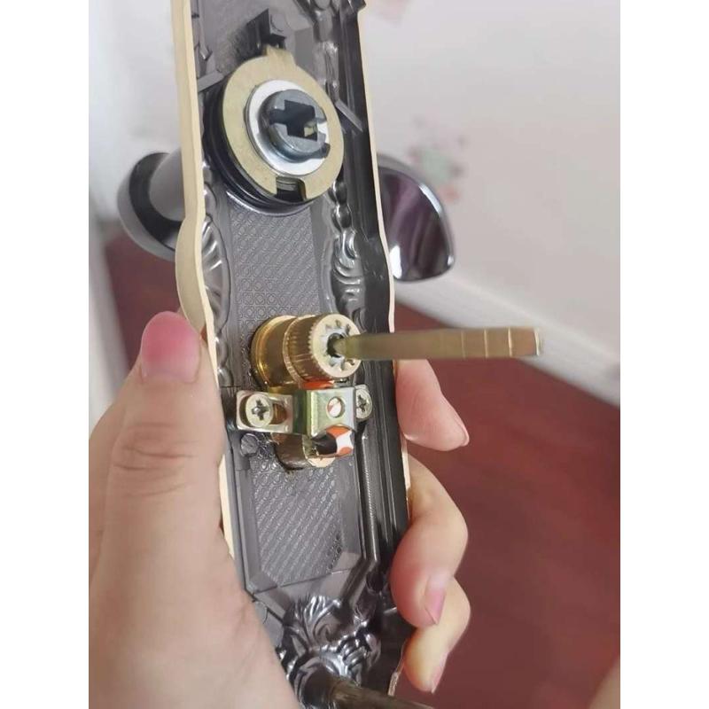 家用通用房门锁头配件门配件锁具卧室门锁芯插杆型锁体执手锁木门