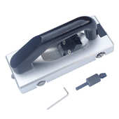 施工器轮运动开槽塑胶地板工具省力型uv开槽刀片双刀pvc导向