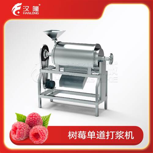 工业不锈钢果蔬打浆机树莓单道打浆机番茄猕猴桃桑葚浆渣自动分离