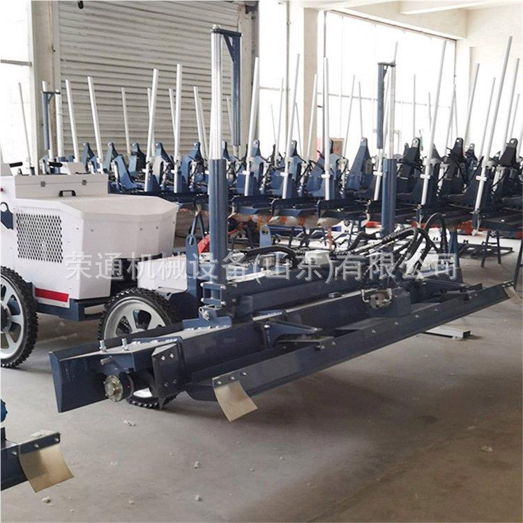 地自动浇筑移动摊红铺机 闭环控外制 混坪凝土刮板式激光整MOQ平