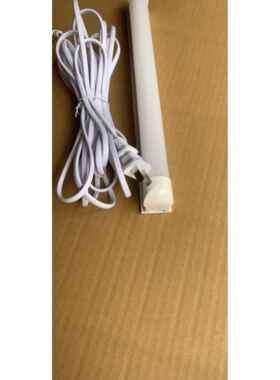 高档舍T8Led开关插头线日光管一体灯T5架阅读双排增光4宿支0W