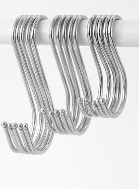 S-shaped hooks for hanging clothes, bags, metal hooks, super