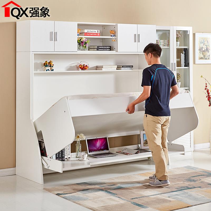 简约隐形床折叠床书桌一体组合床钢琴隐藏床壁床单人小户型CH-001