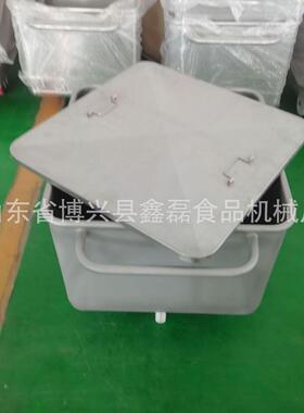 304201材质把手肉桶车上料车不锈钢料斗车不锈钢肉料车